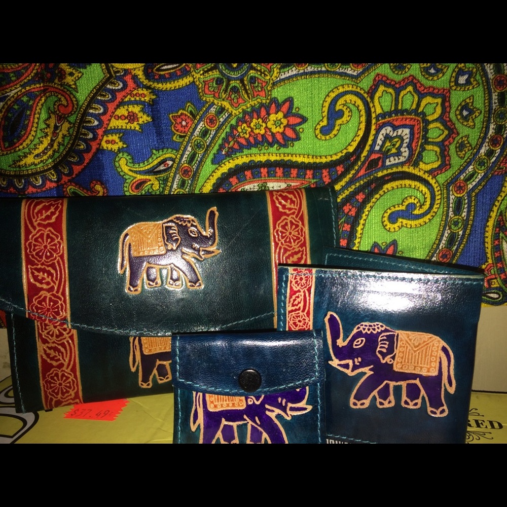 Purse, wallet,change purse combo